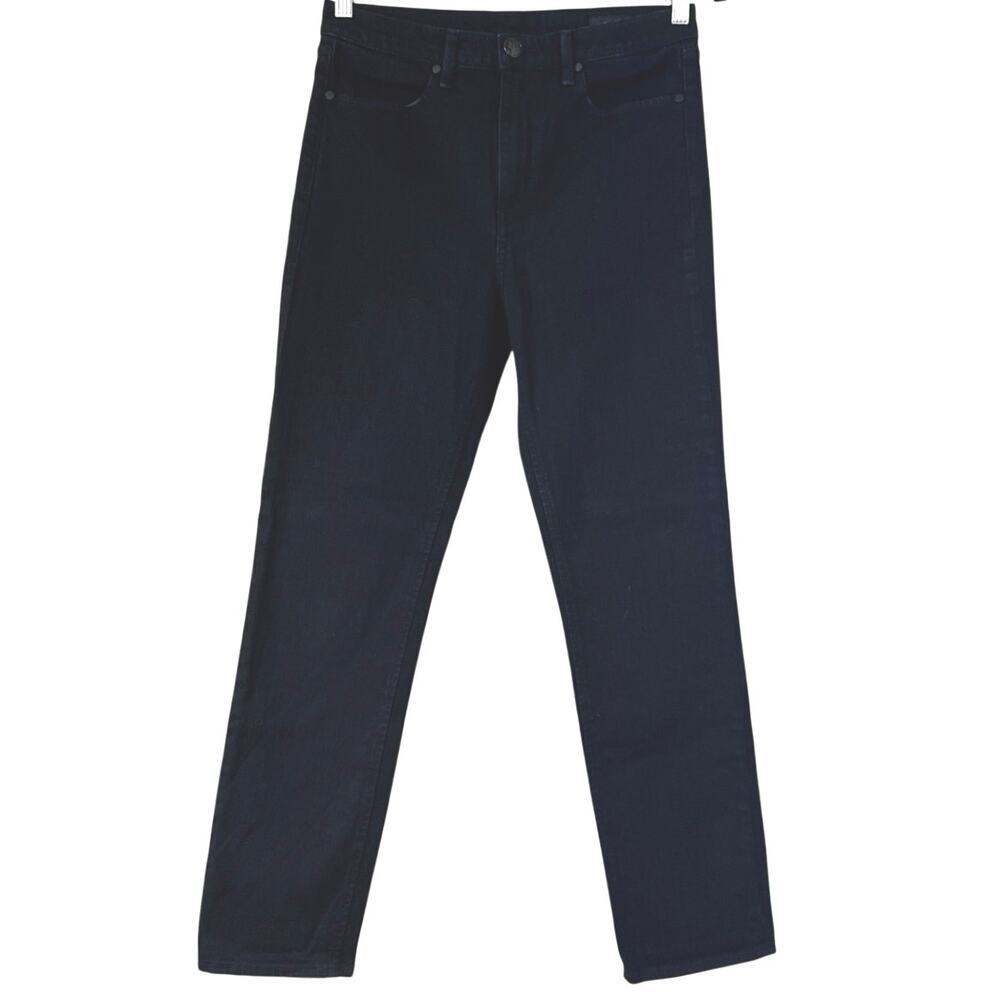 Rag & Bone High Rise Cigarette Ankle Jeans Women’s Size 29 in Coal Black *EUC